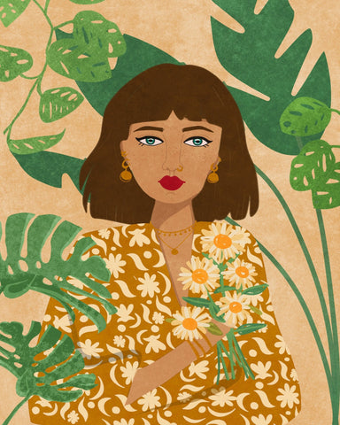 Plant Lover Portrait