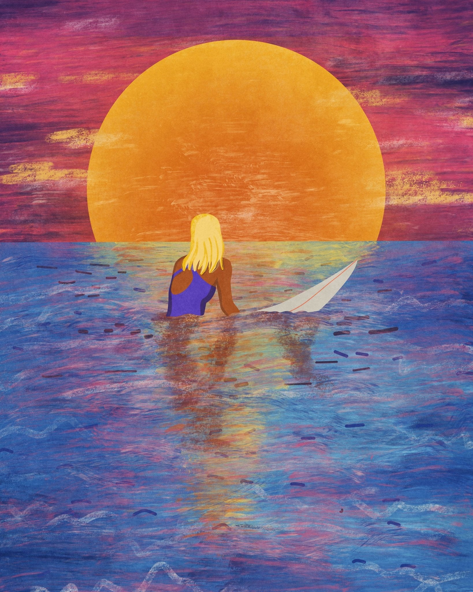 Sunset Surfer