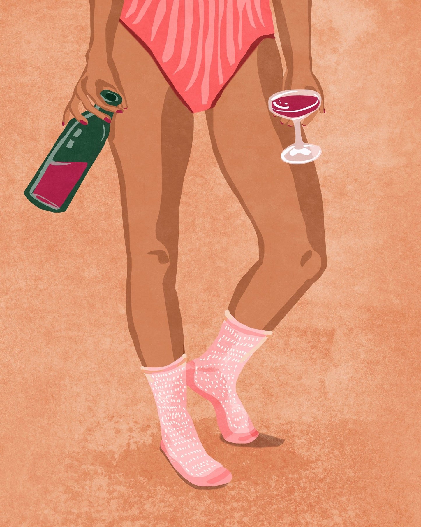 Wine And Socks