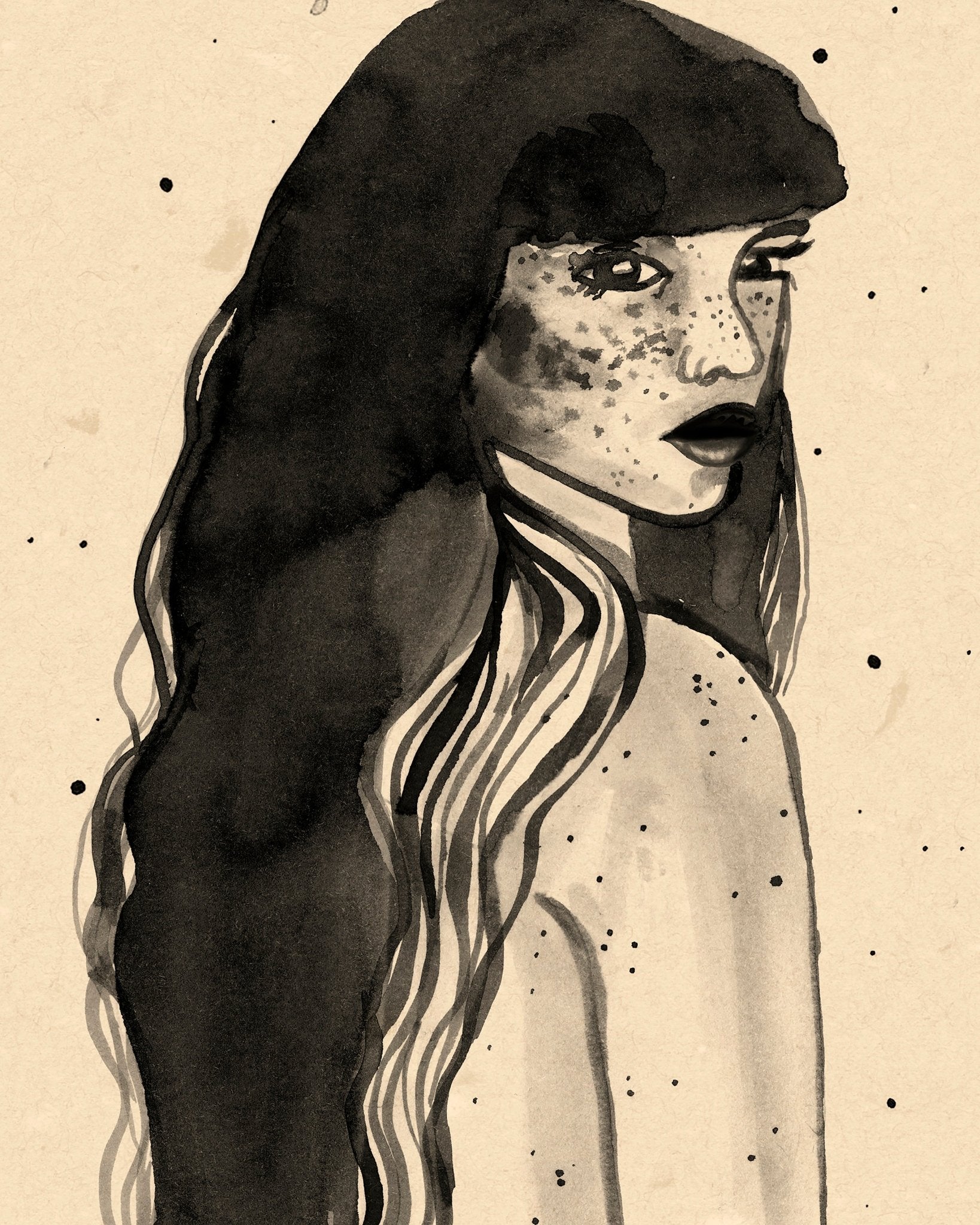 Long Hair Portrait