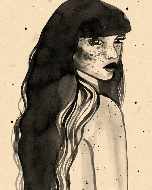 Long Hair Portrait