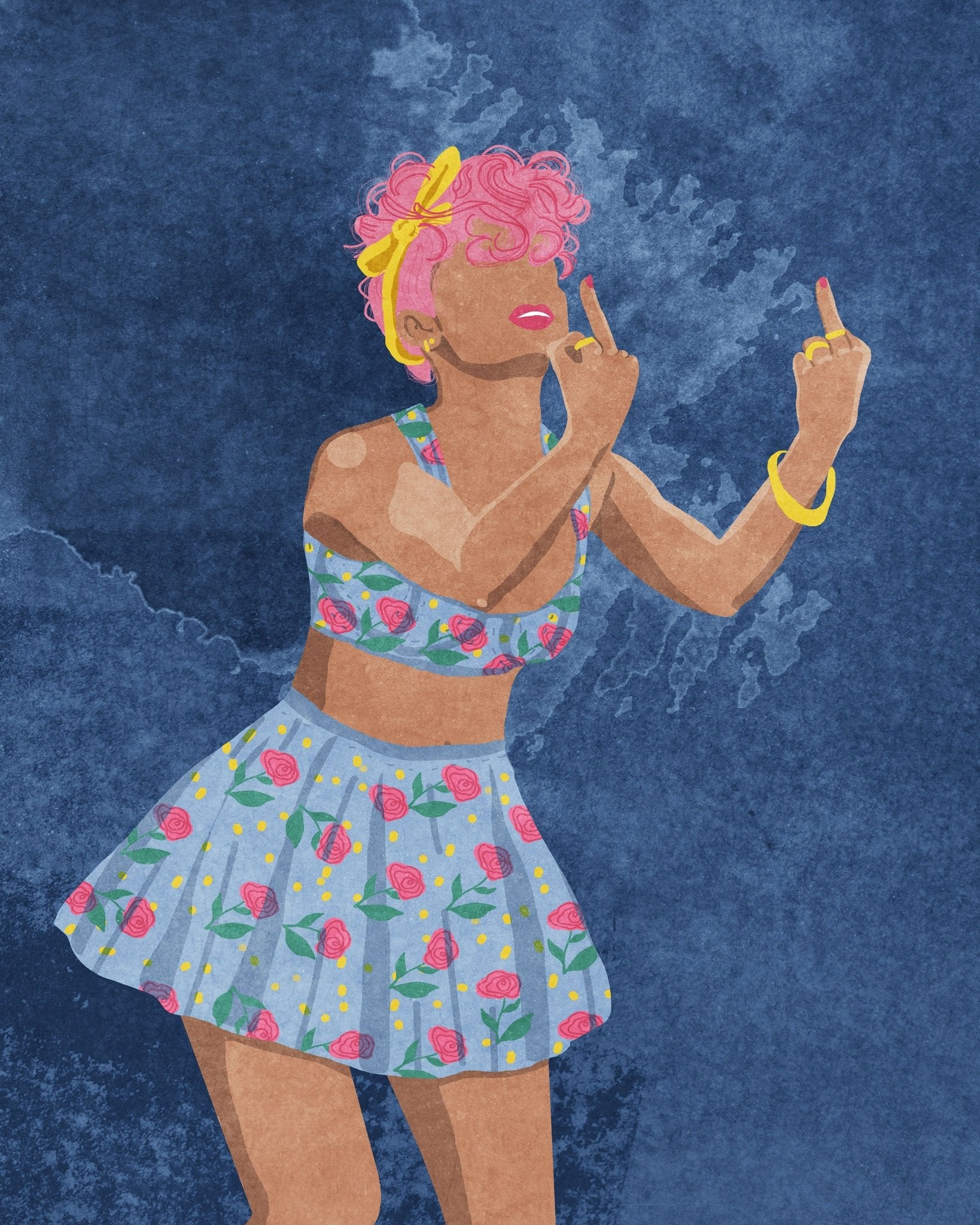 Bold Attitude Girl