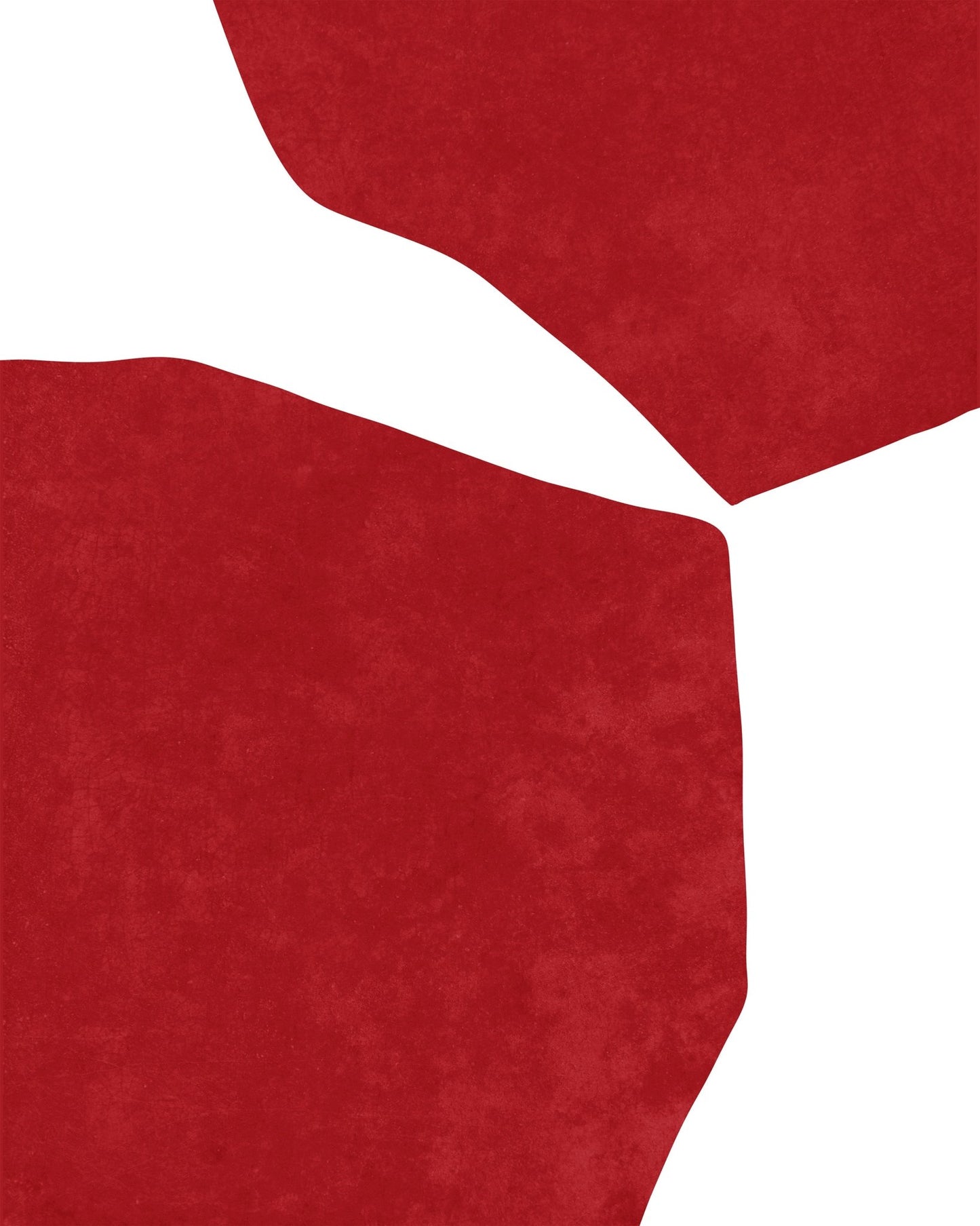 Red Abstract Forms No1