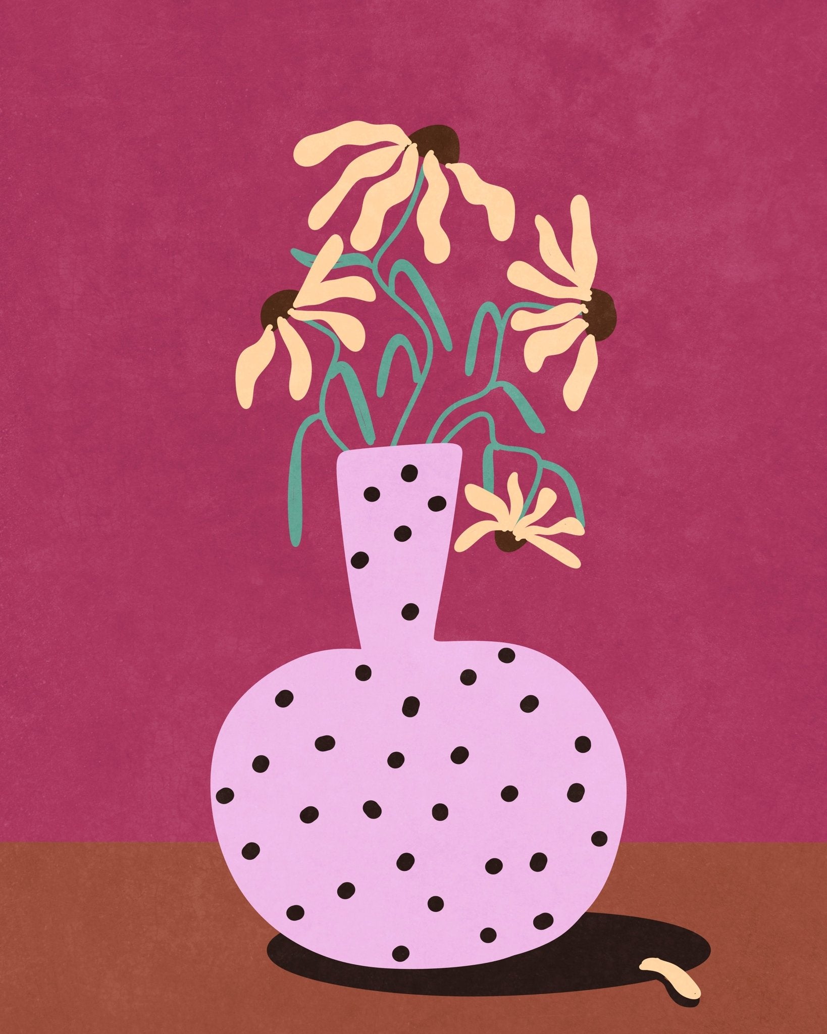 Polka Dot Vase