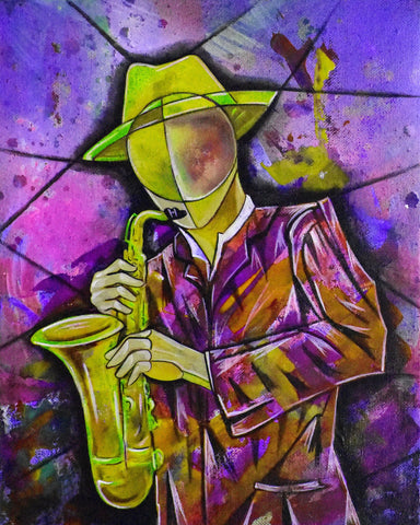 Neon Jazz Sax