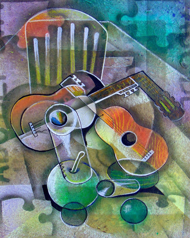 Guitar Still Life