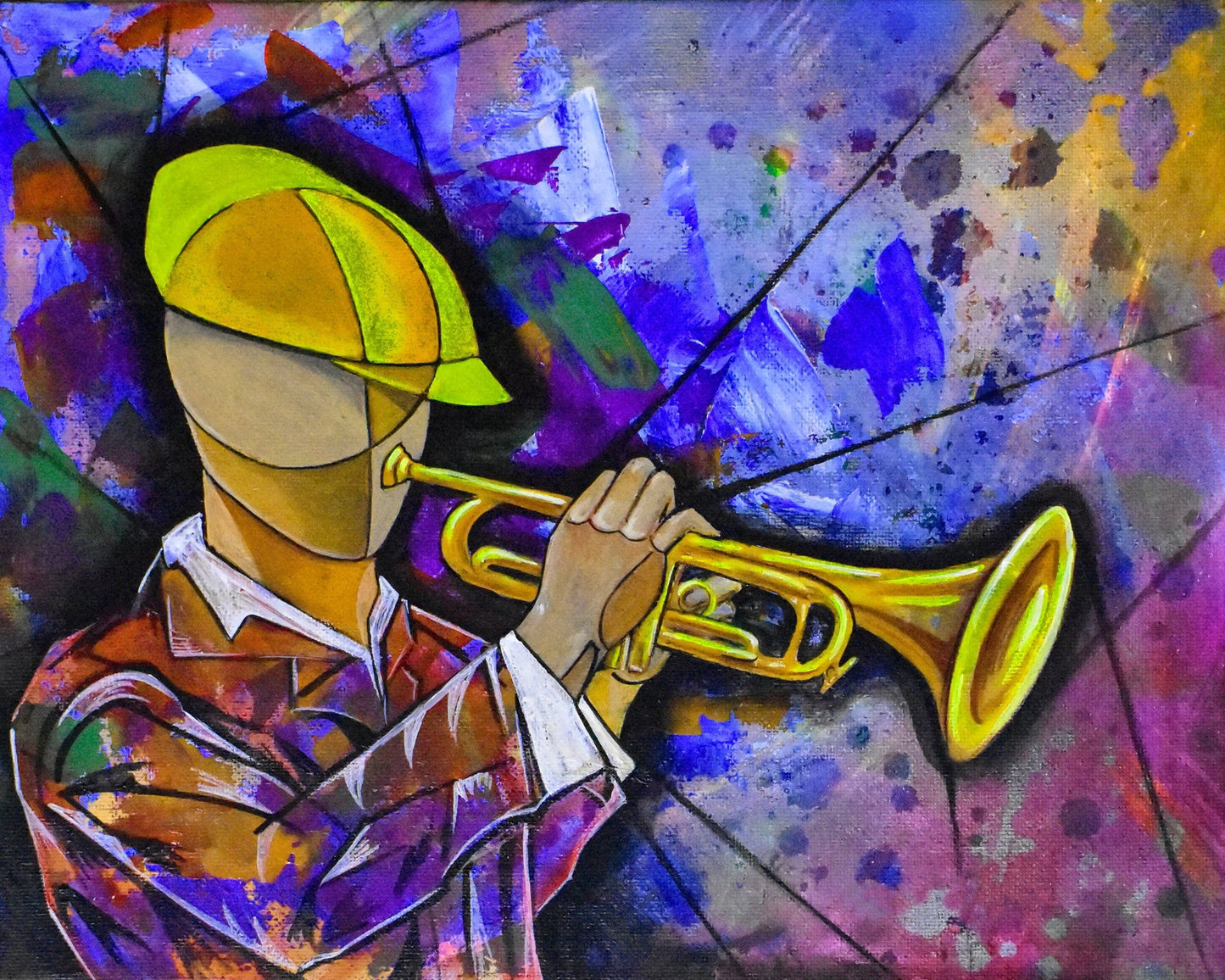 Abstract Trumpeter