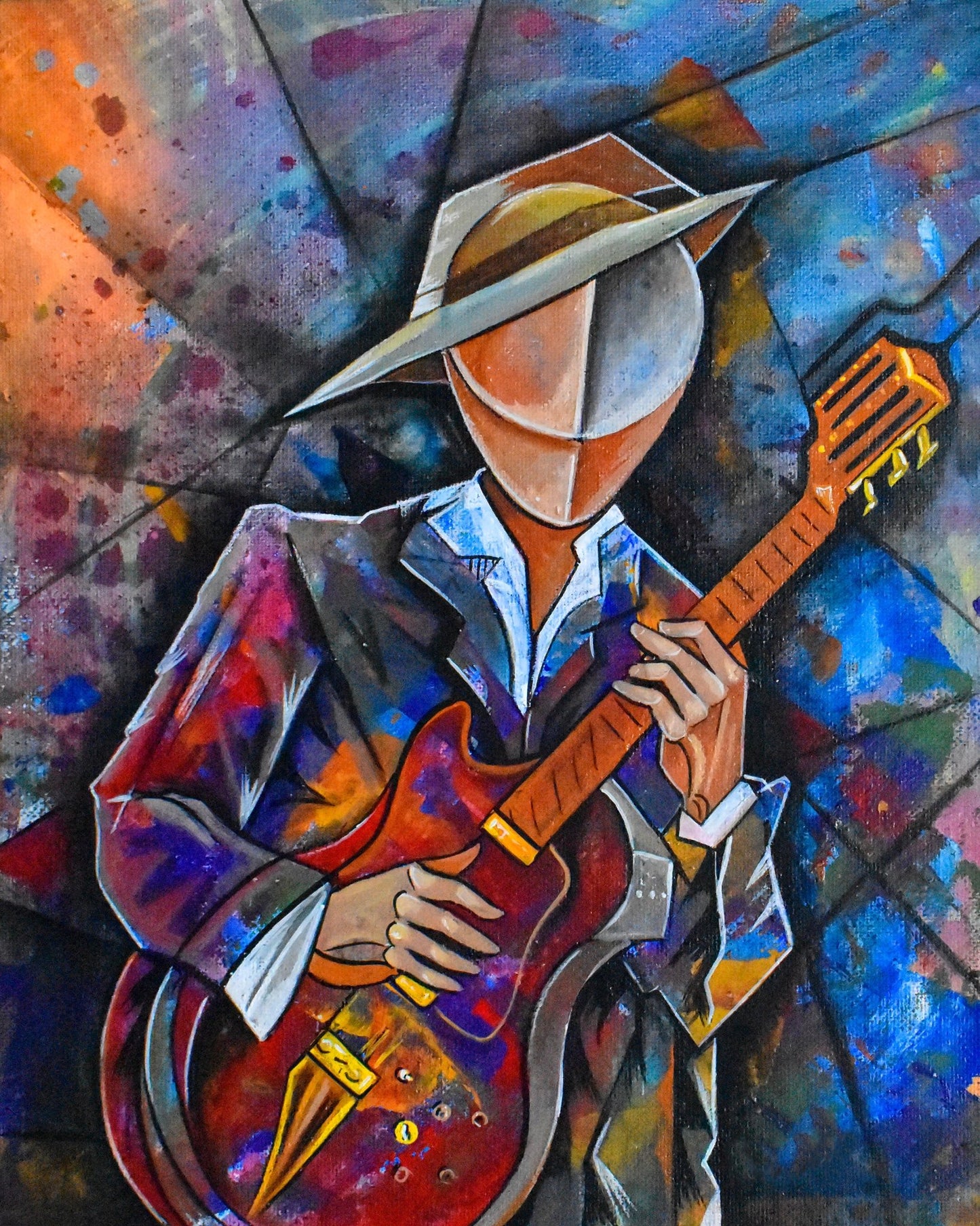 Electric Guitar Player