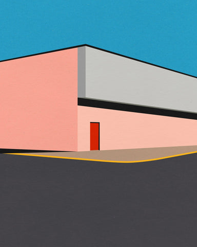 Minimal Warehouse Scene
