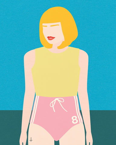 Retro Runner Girl