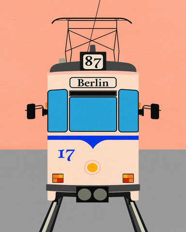 Berlin Tram Front