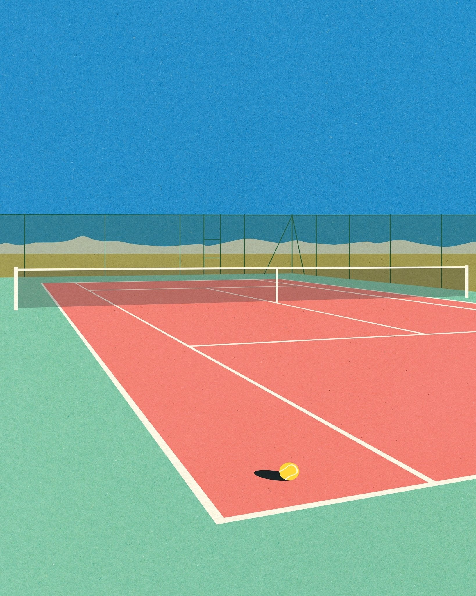 Desert Tennis Court
