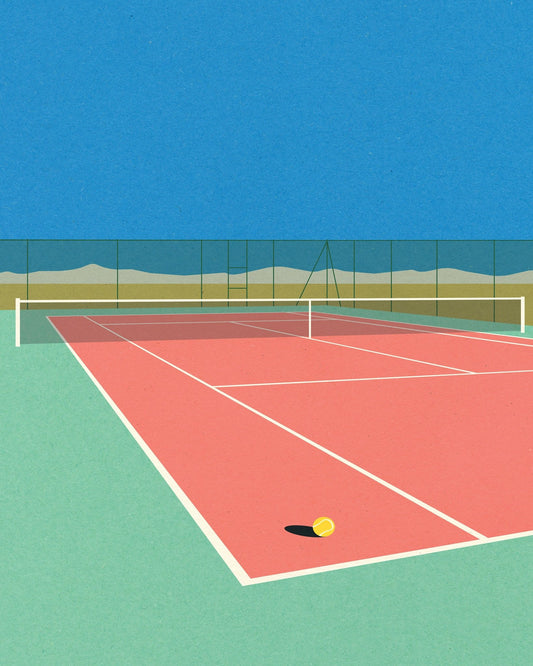 Desert Tennis Court