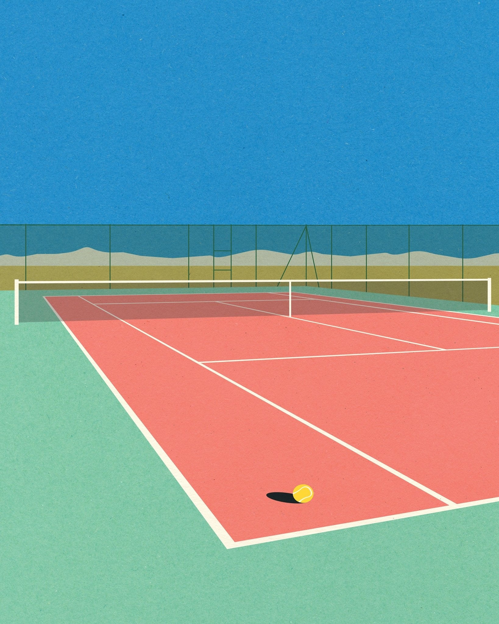 Minimal Tennis Court No2