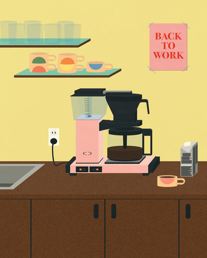 Office Coffee Setup