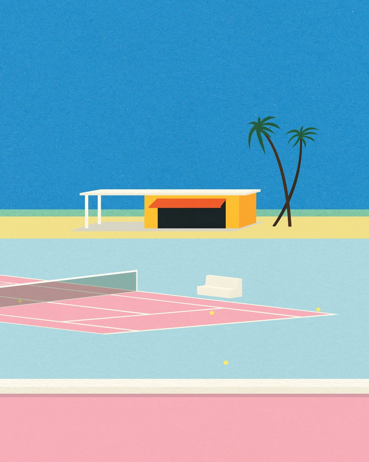 Beach Tennis Court