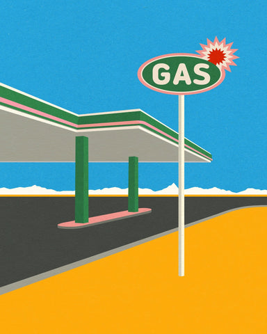 Desert Gas Station