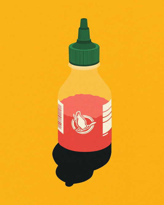 Hot Sauce Bottle