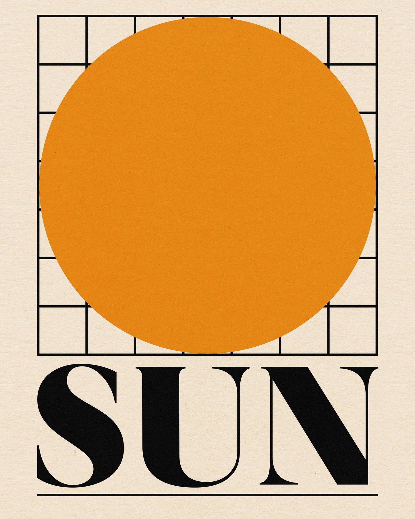 Bold Sun Graphic