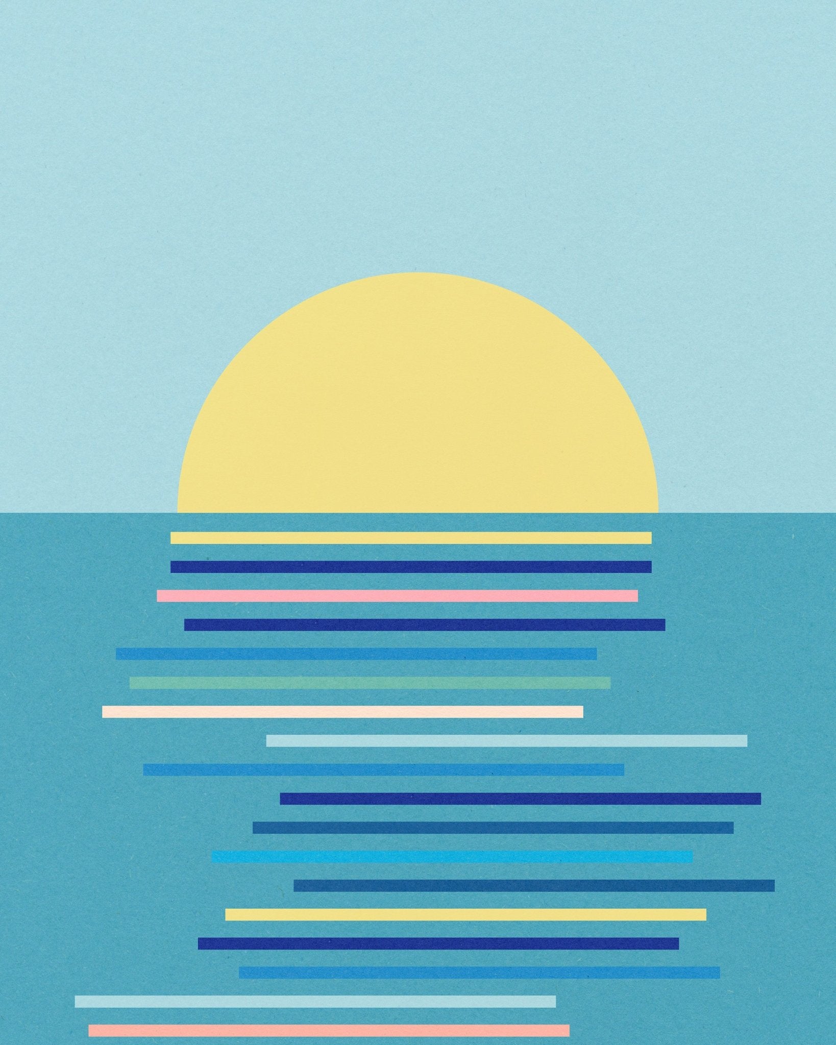 Minimal Sunrise Lines