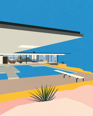 Modern Desert Pool House