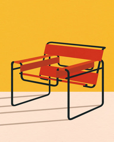 Modern Red Chair