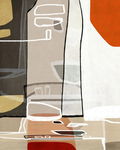 Abstract Calm Interior