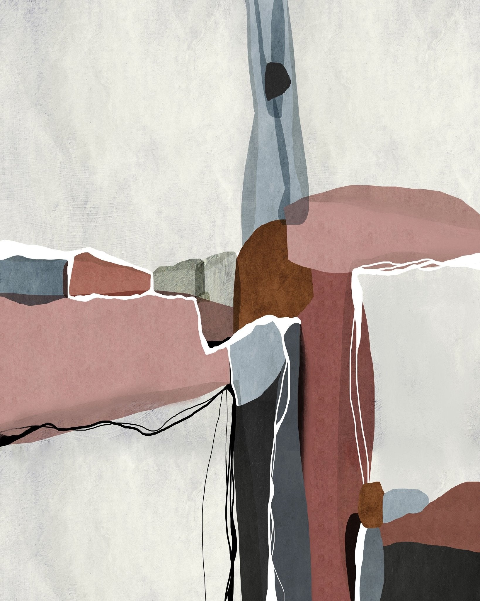 Soft Earth Abstract No1