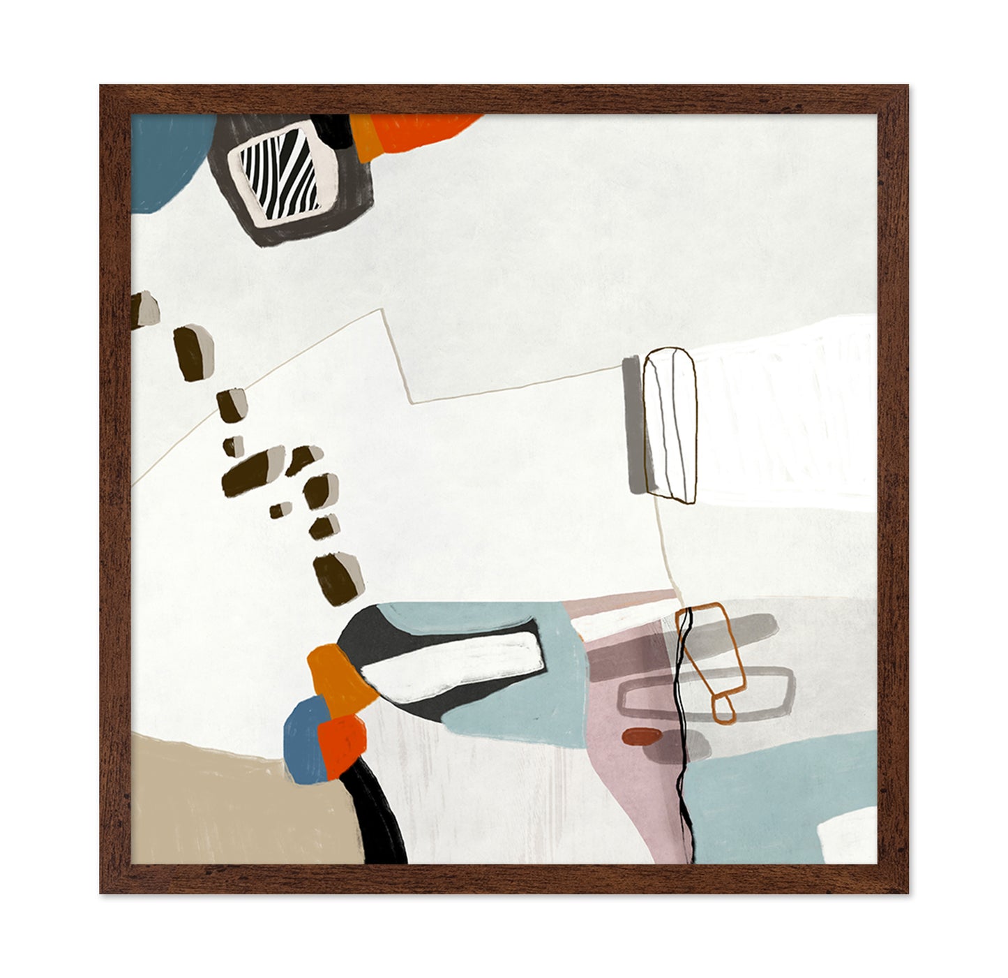 Abstract Joyful Shapes