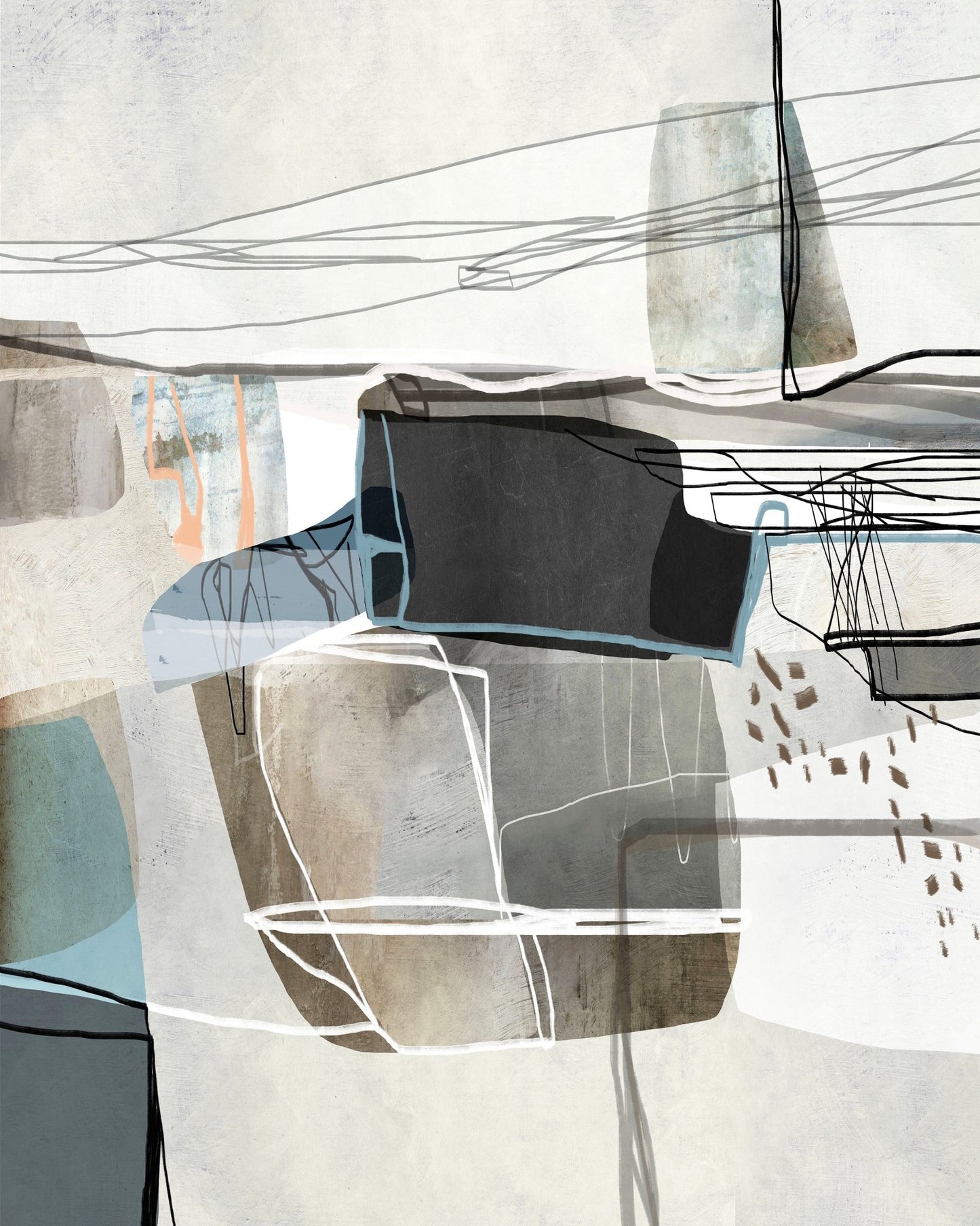 Abstract Travel Composition