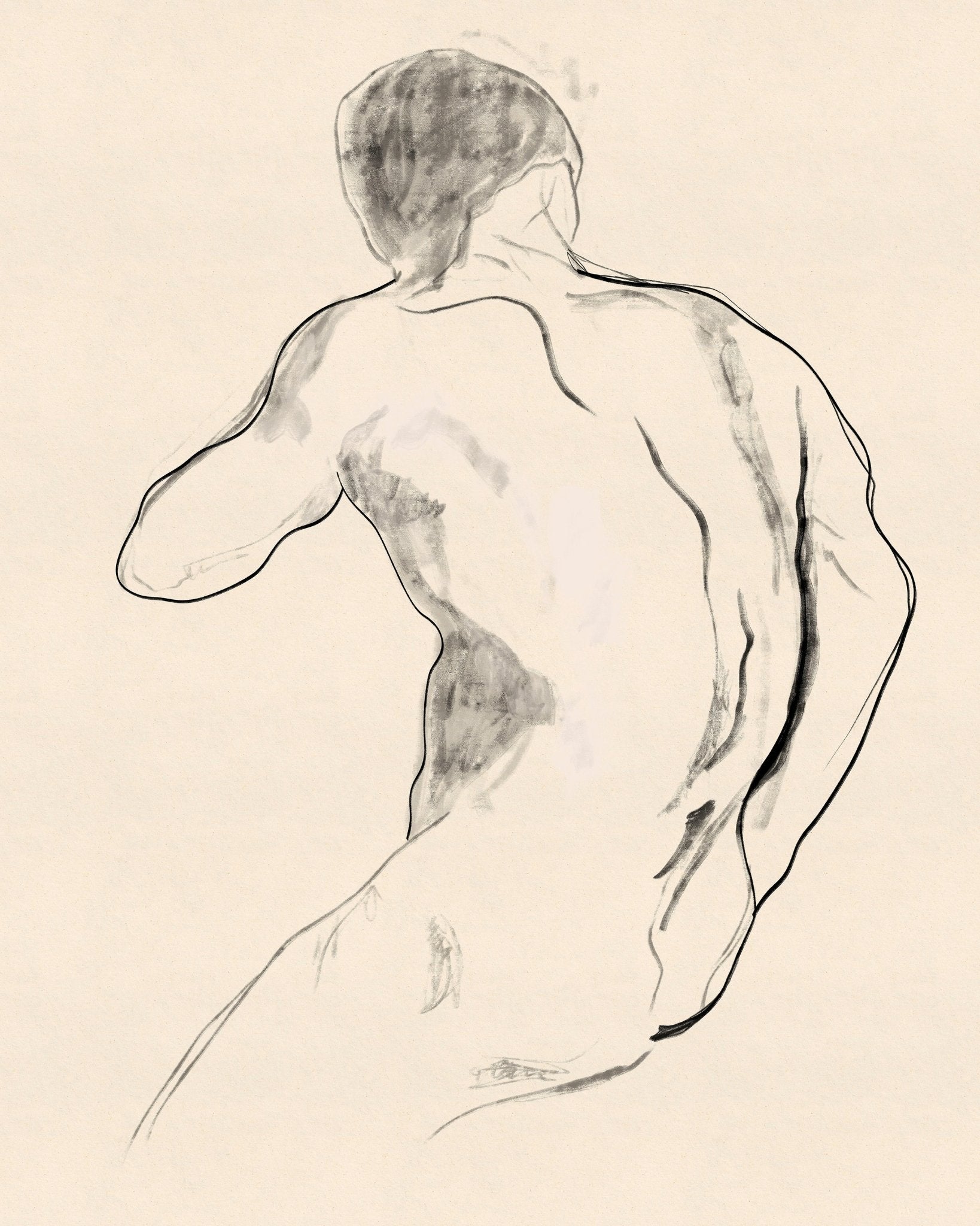 Athlete Figure Sketch