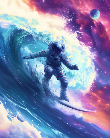 Cosmic Wave Surfer