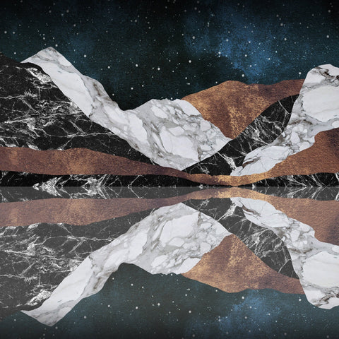 Marble Night Mountains