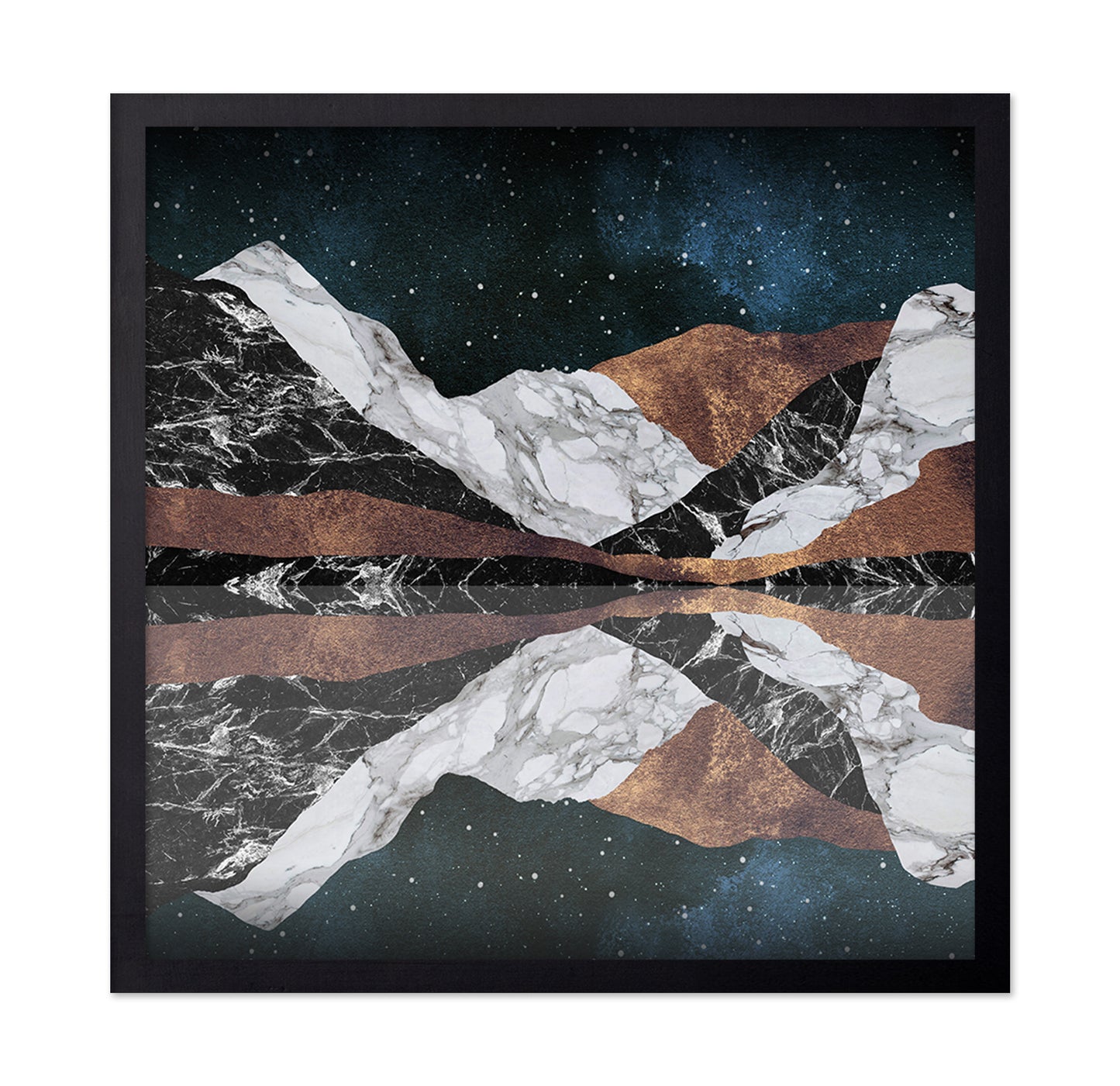 Marble Night Mountains