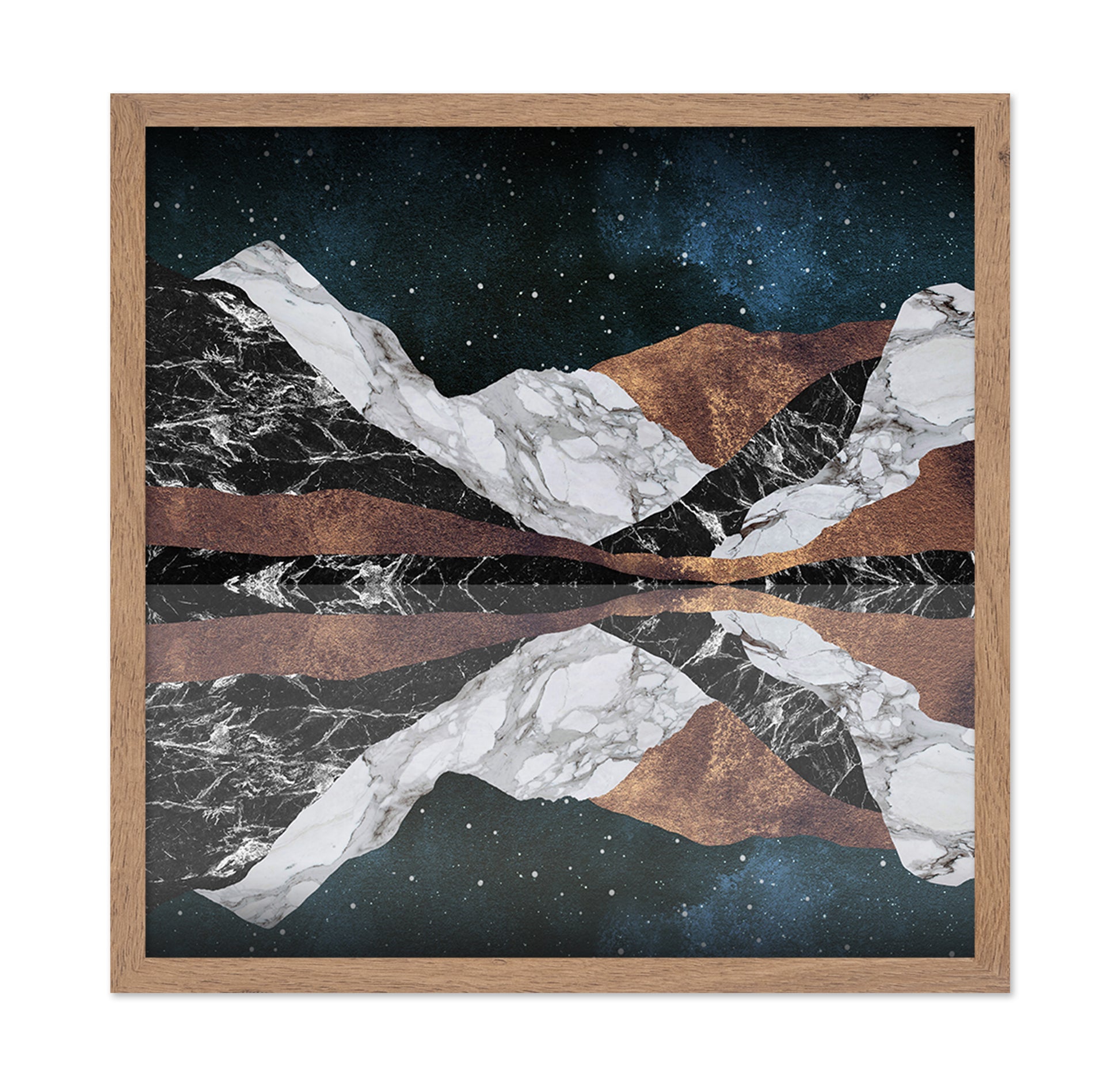 Marble Night Mountains