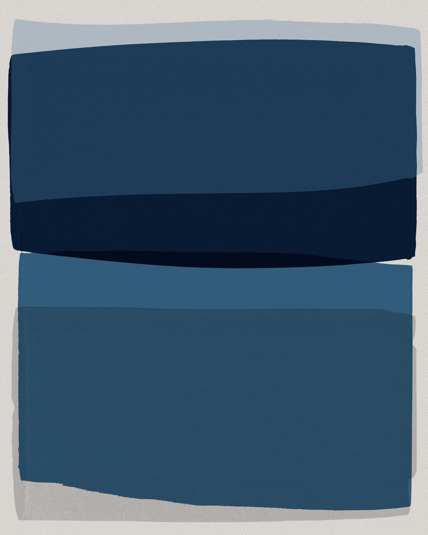 Blue Layered Bands