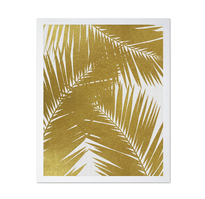 Gold Palm Leaves