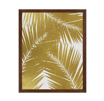Gold Palm Leaves