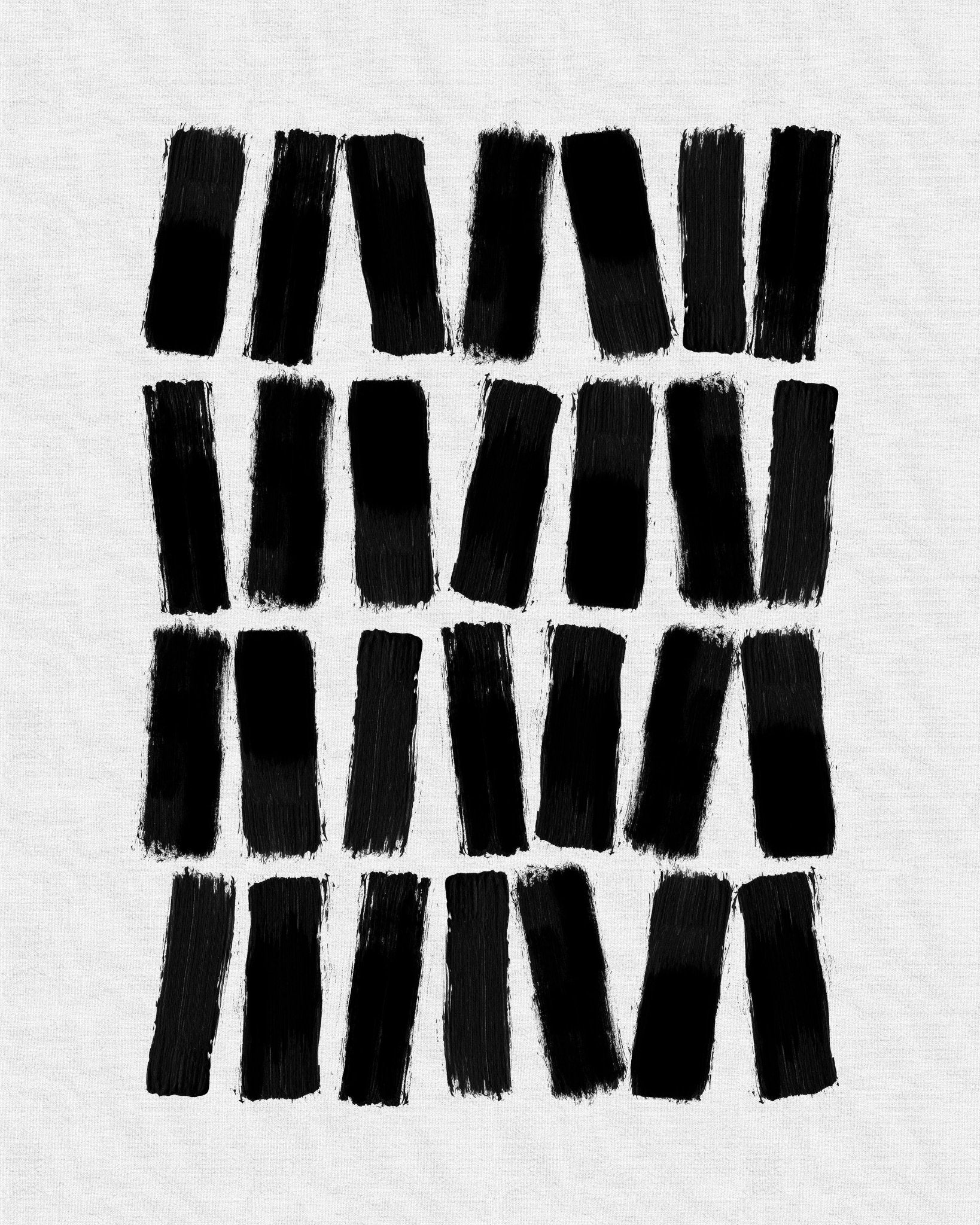 Black Brush Grid