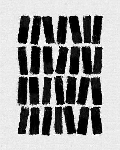 Black Brush Grid
