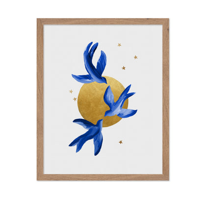 Blue Birds Moon
