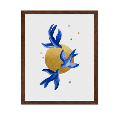 Blue Birds Moon