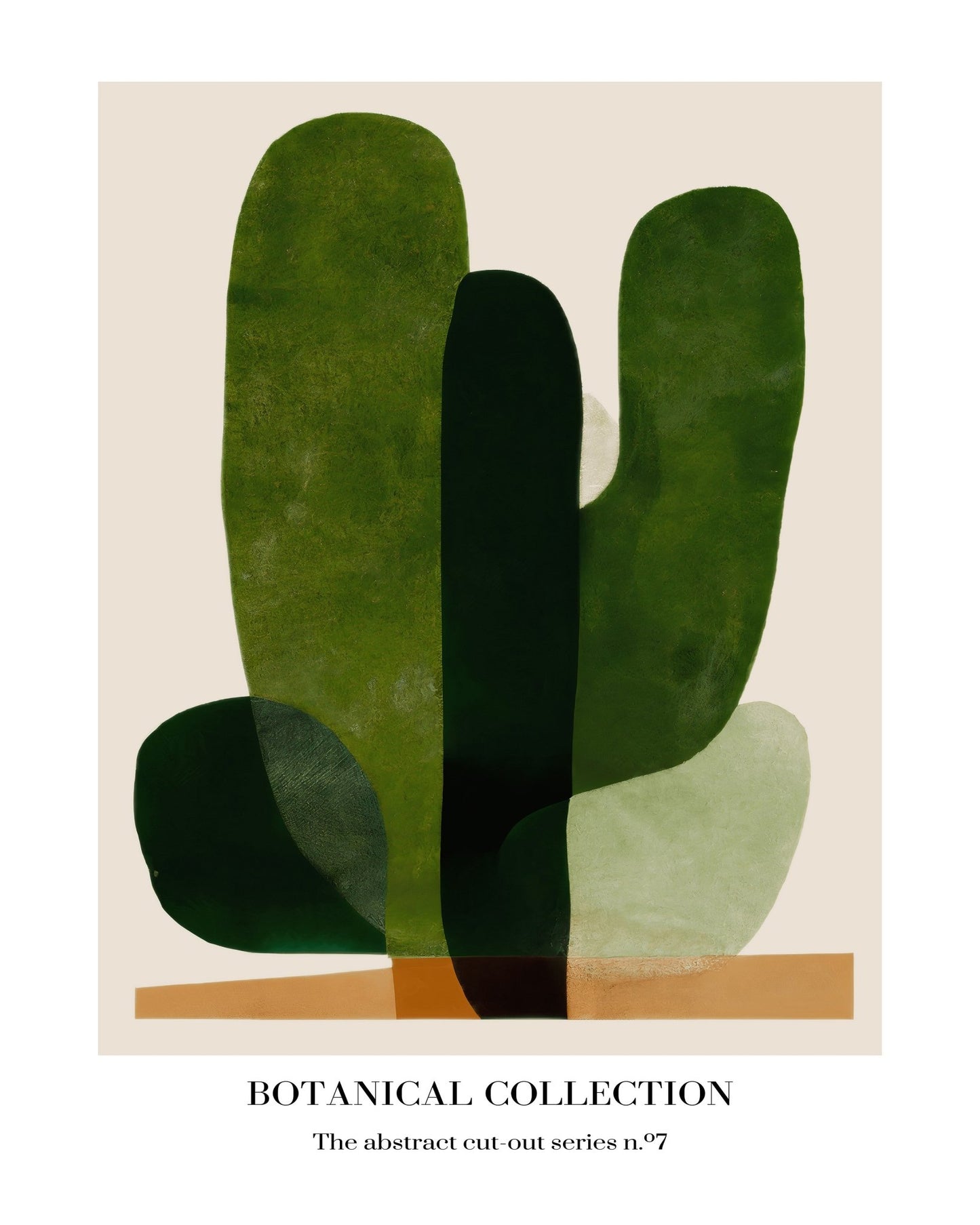 Abstract Cactus Form