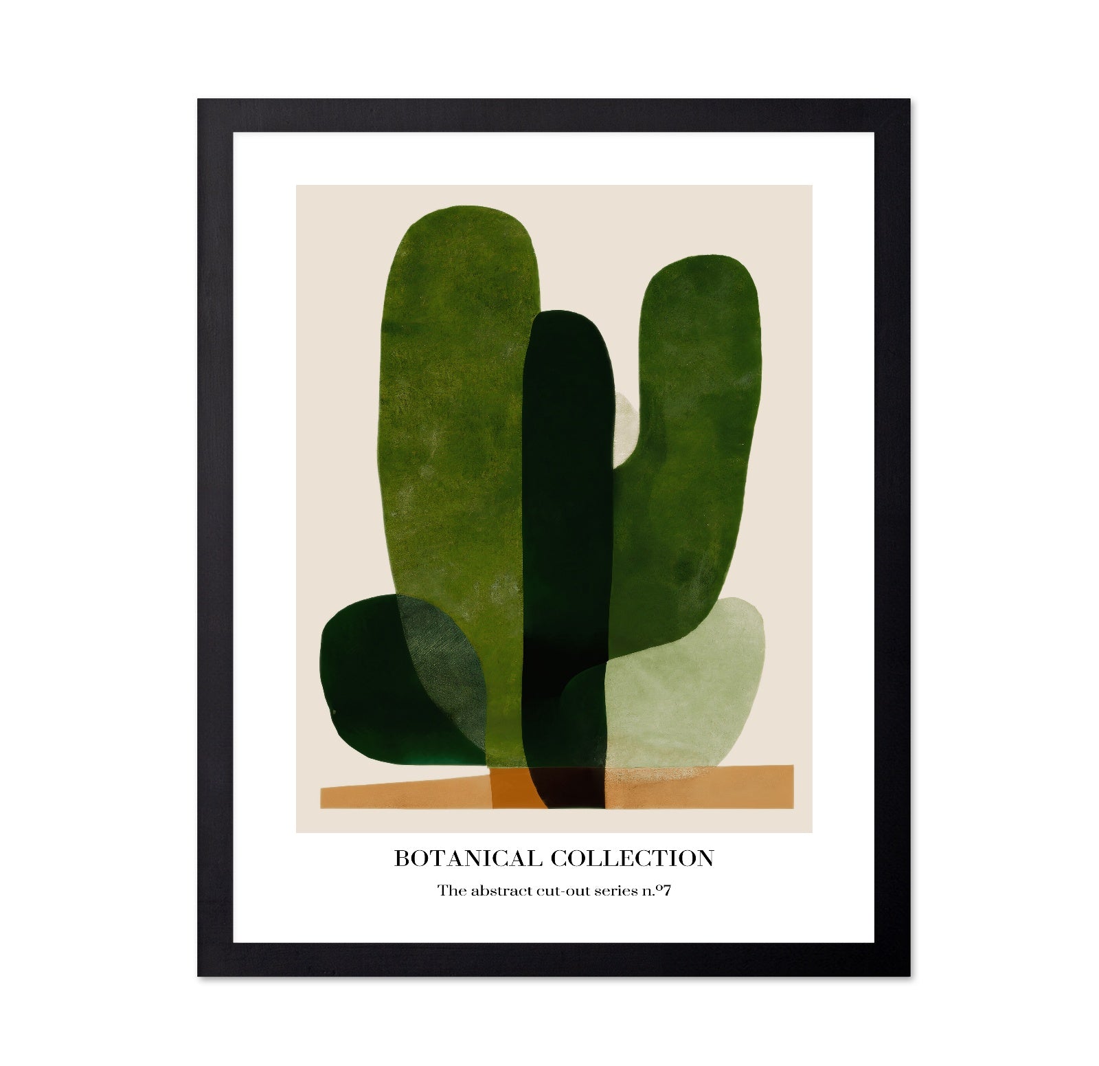 Abstract Cactus Form