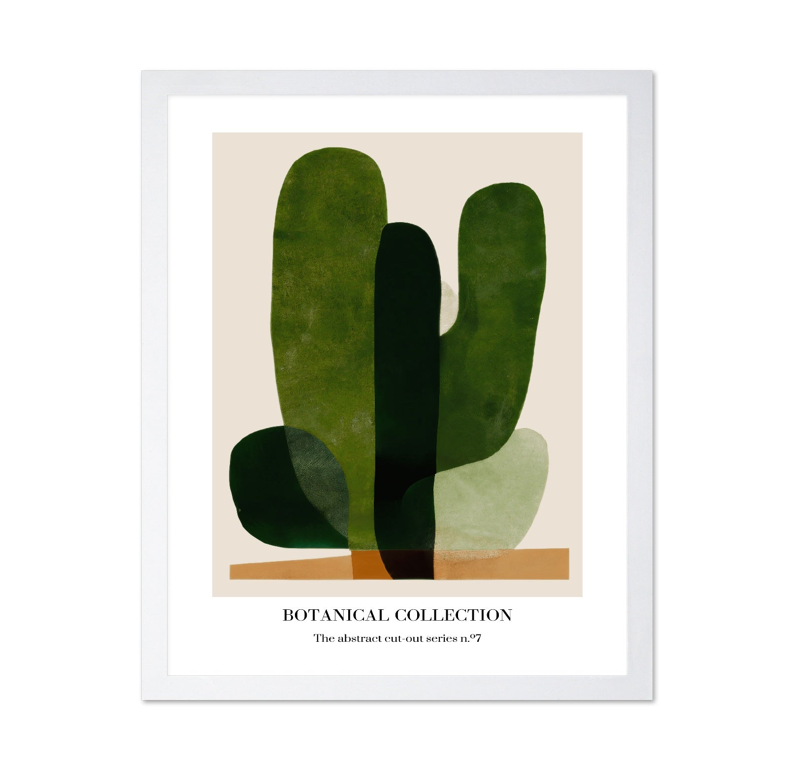 Abstract Cactus Form