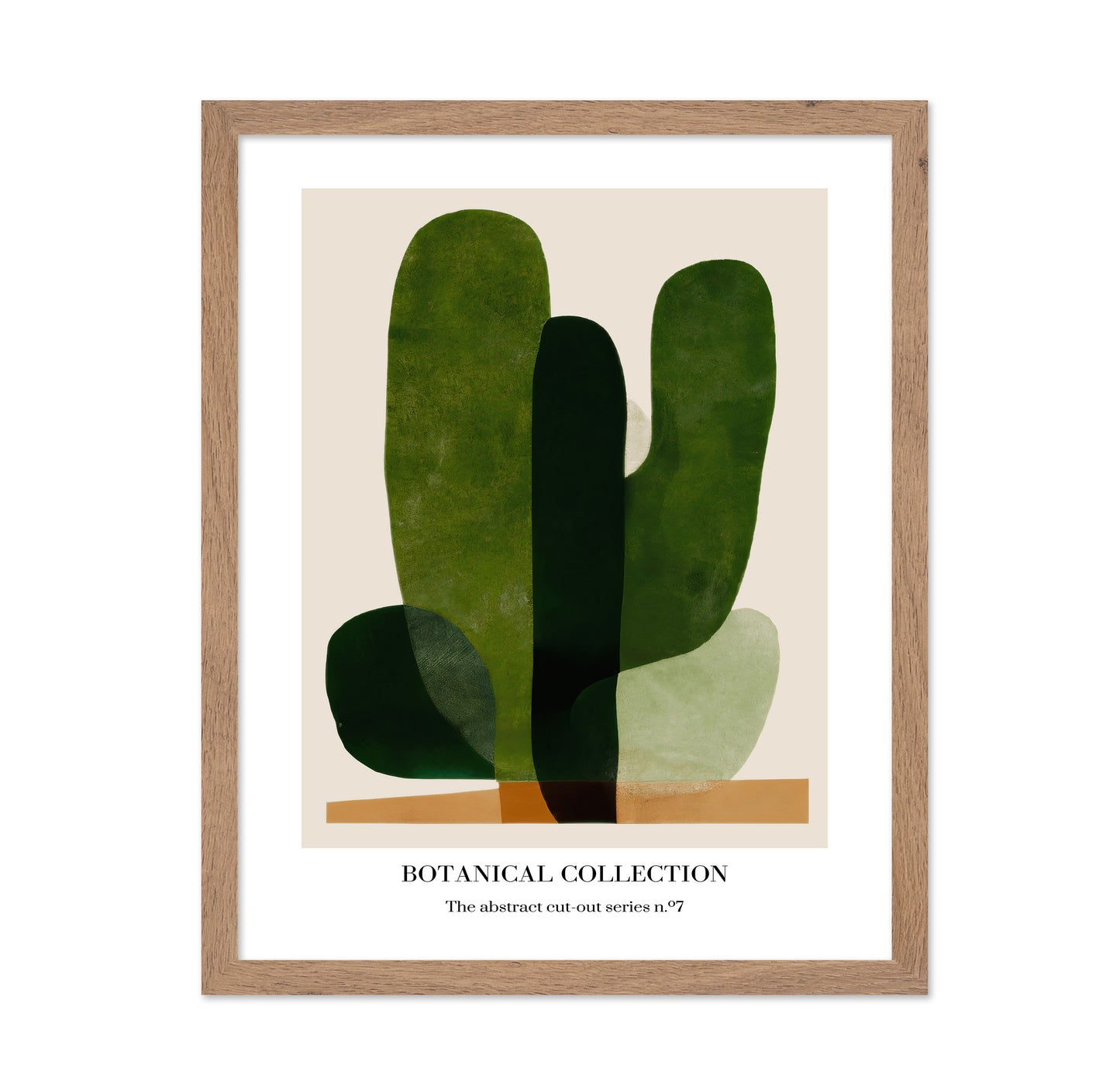 Abstract Cactus Form