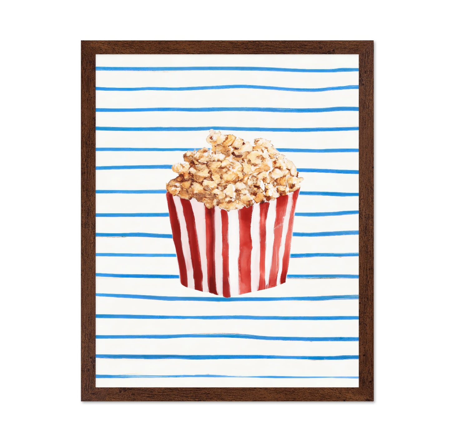 Striped Popcorn Cup
