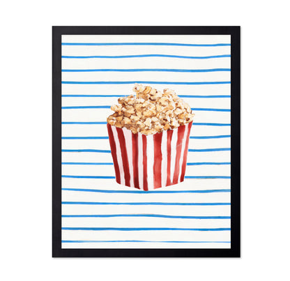 Striped Popcorn Cup