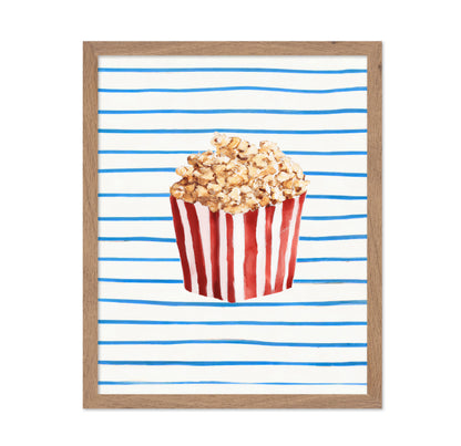 Striped Popcorn Cup