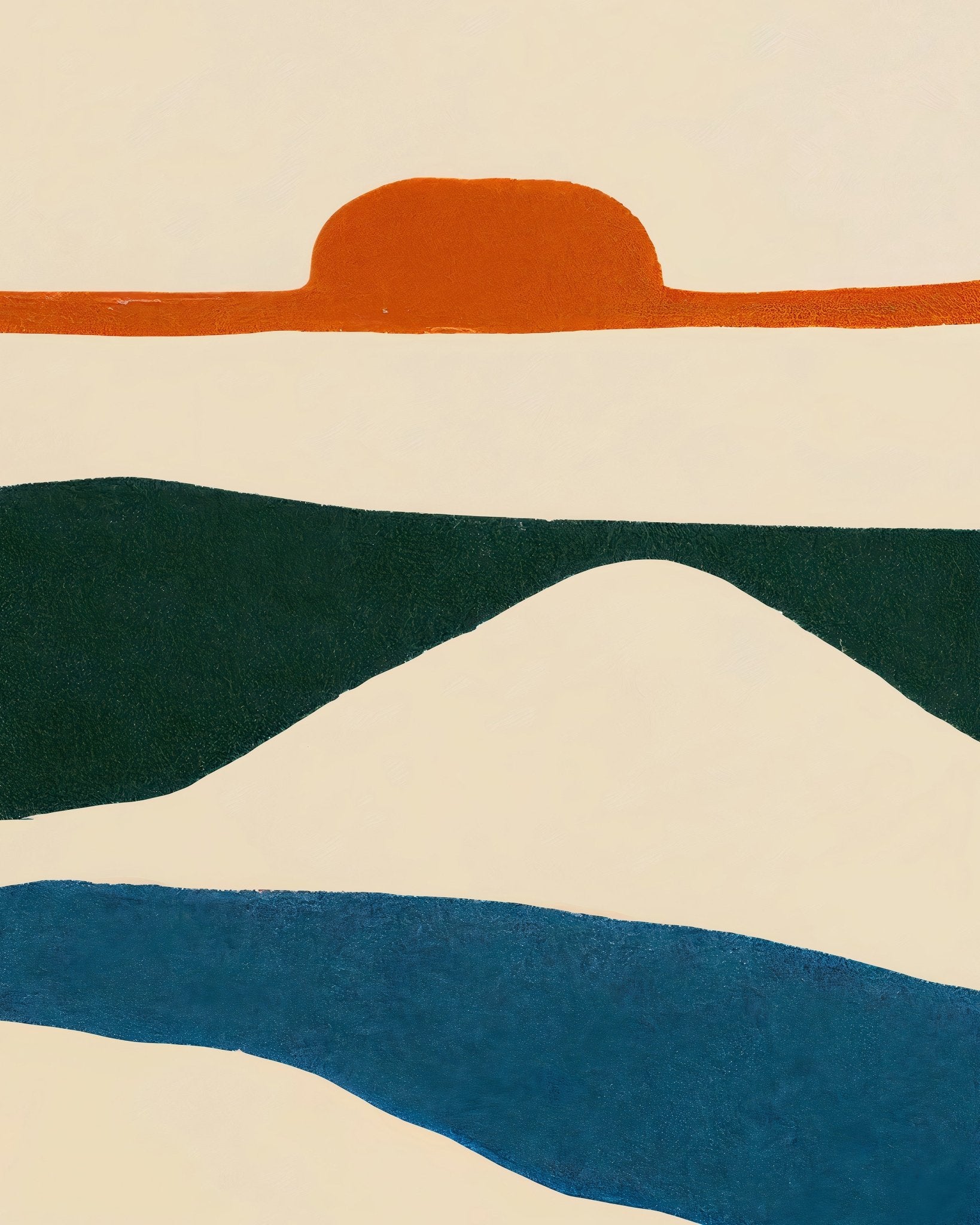 Abstract Sunset Hills
